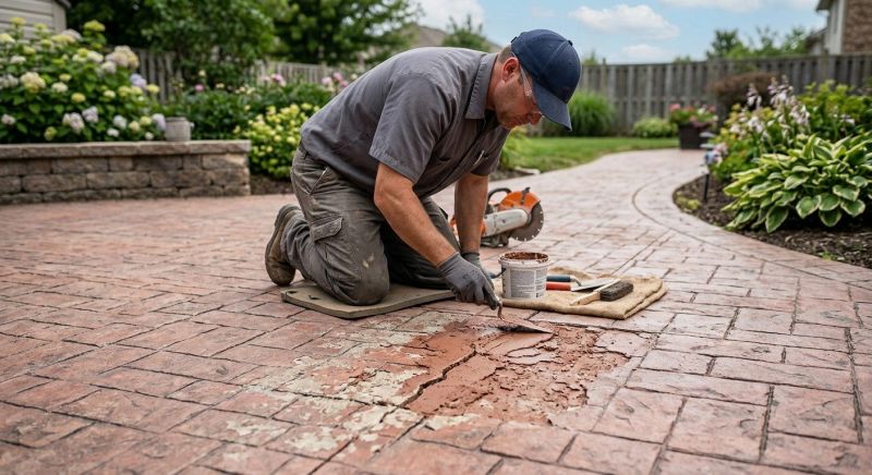 Decorative Concrete Repair in Gainesville, GA