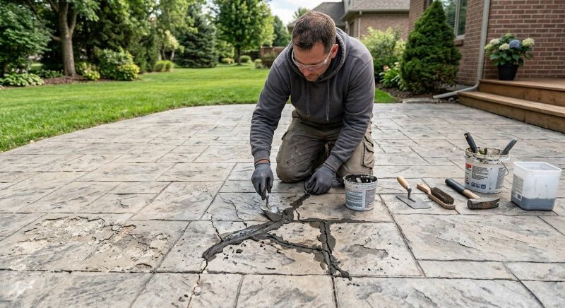 Decorative Concrete Repair in Saint Petersburg, FL
