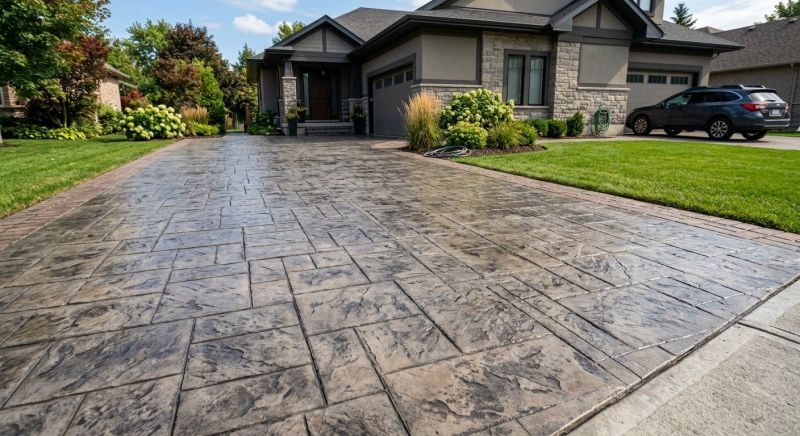 Concrete Driveway Stamping Service