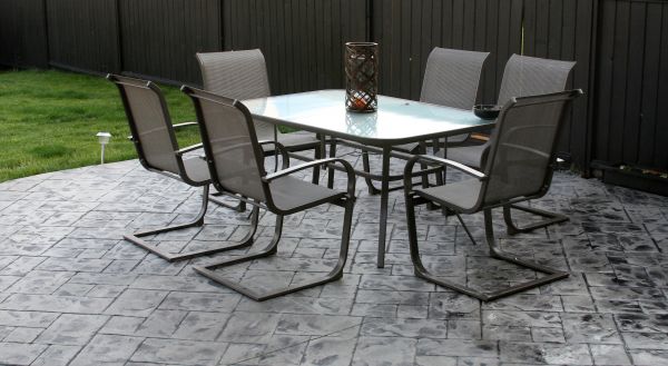 Stamped Concrete Refinishing